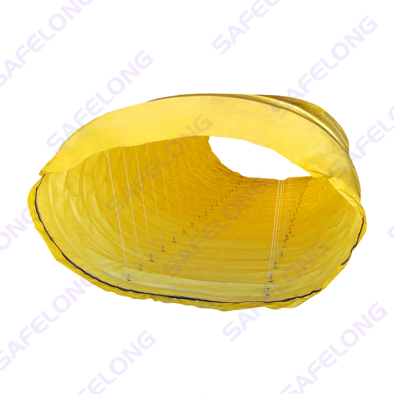 Pas verschillende speciaal gevormde flexibele ventilatiekanalen aan